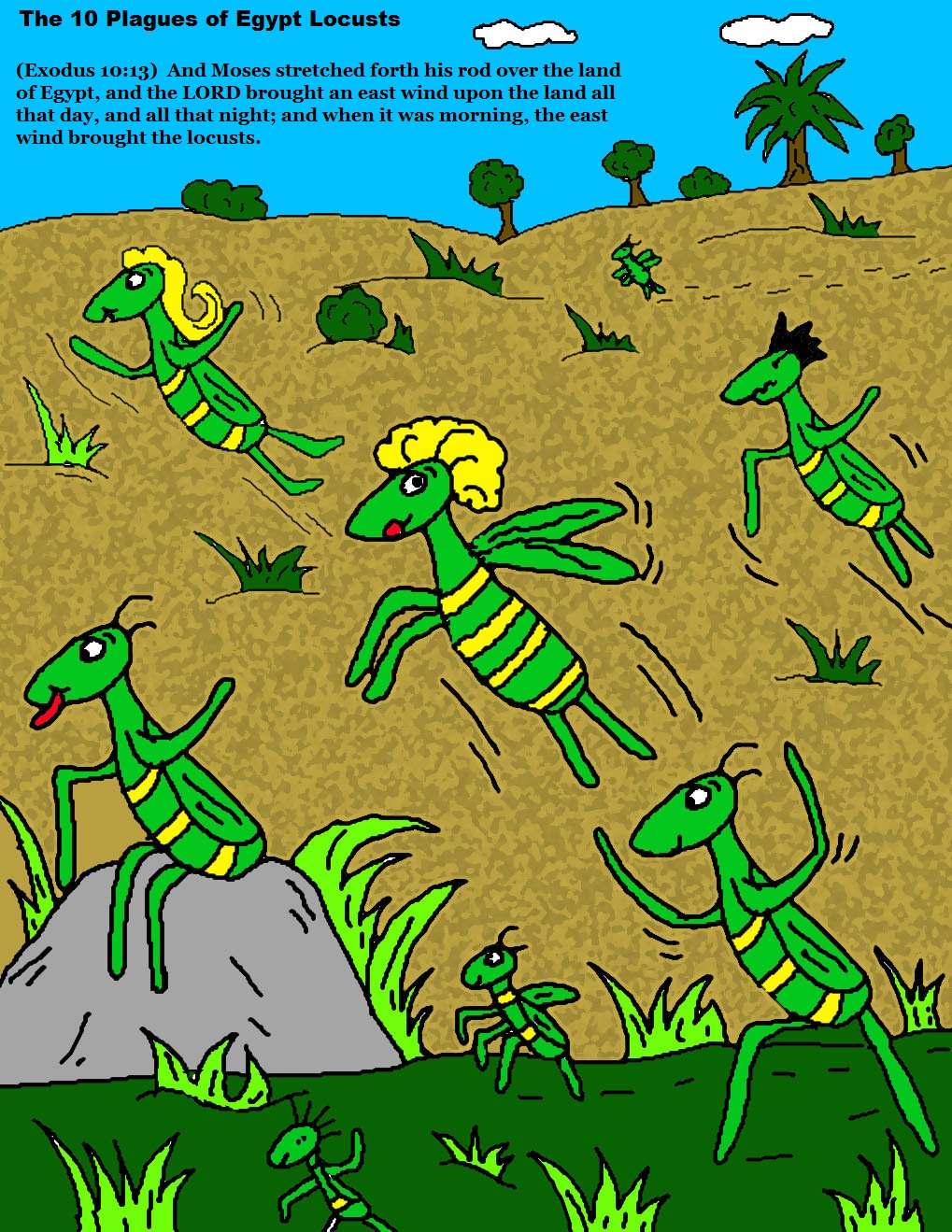 Swarm Of Locusts Clipart swarm-of-locusts-clipart